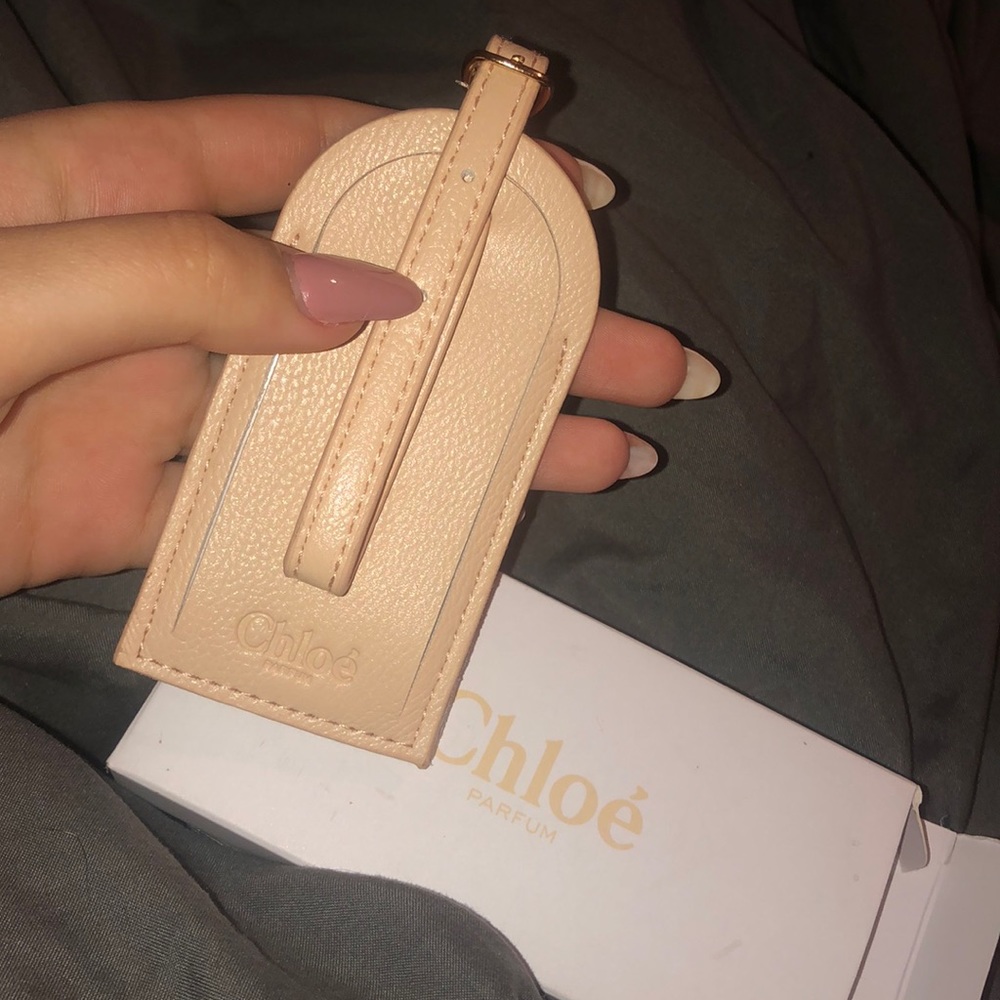 FINAL SALE Chloe luggage tag